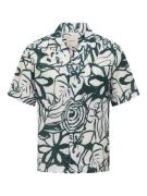 Only & Sons onscaiden reg fit aop shirt 22032833 anitque white