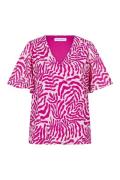 Lofty Manner blouse km qe01 blouse aisha 747 purple 