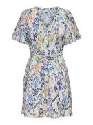 Jacqueline de Yong Jdytroya life ss short dress wvn d ecru dessin
