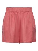 Jacqueline de Yong Jdycaya linen hw shorts wvn dia koraal
