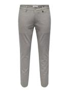 Only & Sons Onsmark tap ditsy 2912 cs pant taupe