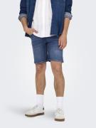 Only & Sons Onsweft box pim dnm shorts we