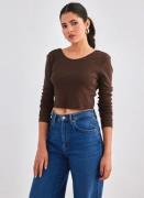 Only Onlkika l/s cropped top jrs