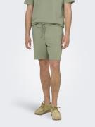 Only & Sons Onskian life reg seersucker shorts