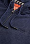 Superdry Vest hoodie zip navy