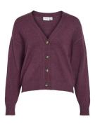 Vila Viril v-neck knit cardigan noos bordeaux