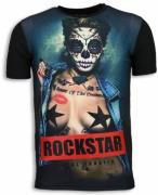 Local Fanatic Rockstar digital rhinestone t-shirt