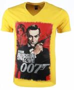 Local Fanatic T-shirt james bond from russia 007