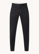 Emporio Armani Tapered fit chino met steekzakken en stretch