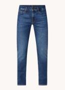 HUGO BOSS Delaware3 slim fit jeans met donkere wassing