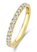 Diamond Point Geelgouden ring 0.33 ct diamant Wedding