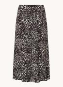 Whistles ShadowLeopardBiasCutSkirt