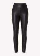 10DAYS Mid waist legging van imitatieleer met ritszakken