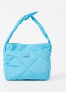 Ateljé Bow schoudertas met quilt patroon