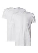 Alan Red Derby T-shirt met ronde hals in 2-pack