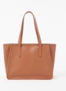 Longchamp Le Foulonné shopper L van leer