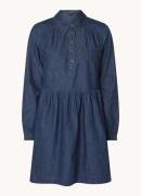 Whistles Winnie midi tuniekjurk van chambray