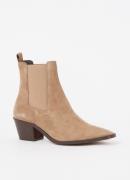 Dune London Pexas chelsea boot van leer