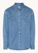 Levi's Teodora blouse in lyocellblend van chambray