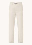Bruuns Bazaar Oxalis Madalena high waist loose fit pantalon in linnenb...