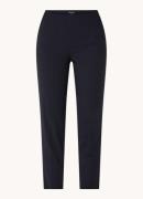 Whistles Ella Essential high waist tapered fit cropped pantalon in wol...
