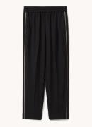 Reiss Remi high waist straight fit trackpants met steekzakken