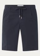 Boggi Milano Straight fit korte chino met steekzakken