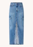 Levi's Maxi rok van denim met split