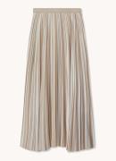 Reiss Lexie midi rok met plooi detail