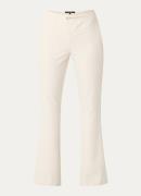 NIKKIE Domenica high waist flared fit pantalon met steekzakken