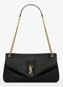 Saint Laurent Calypso Medium schoudertas van lamsleer
