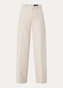 DRYKORN High waist wide fit pantalon met steekzakken