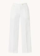 OPUS Marzena high waist wide fit pantalon met steekzakken