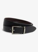 Reiss Ricky reversible riem van leer