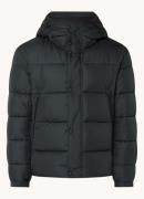 HUGO BOSS Omaris puffer jack met ritszakken en capuchon