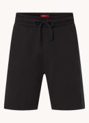 HUGO BOSS Tonal straight fit korte loungebroek met logoband