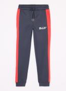 Black Bananas Trace tapered fit joggingbroek met logoborduring