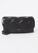 Calvin Klein Quilted crossbodytas met afneembare schouderriem