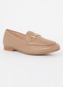 Dune London Glair loafer van leer met horsebit