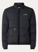 Les Deux Newport puffer jack met ritszakken en logo