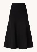 The Frankie Shop Gabrielle fijngebreide midi rok