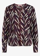 Studio Anneloes Veerle blouse met print en V-hals