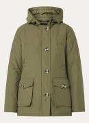 Airforce Gewatteerde parka met capuchon