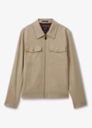 Reiss Pound regular fit overshirt met borstzakken