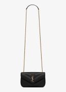 Saint Laurent Loulou Mini crossbodytas van lamsleer