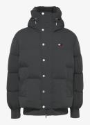 Tommy Hilfiger Puffer jas met capuchon en logo