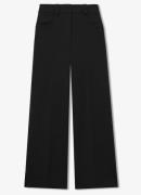 Reiss Myrtle high waist wide fit culotte met persplooi