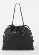 Kurt Geiger Kensington schoudertas van quilted lamsleer