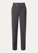 NIKKIE Helena high waist straight fit pantalon met steekzakken