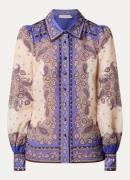 Zimmermann Maxine blouse met paisley dessin